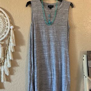 Bundle ✨ Gray tank dress and two necklaces